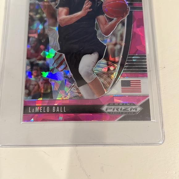 LaMelo Ball Fast Break Pink #3 2020 Panini Prizm Draft Picks - Picture 2 of 6